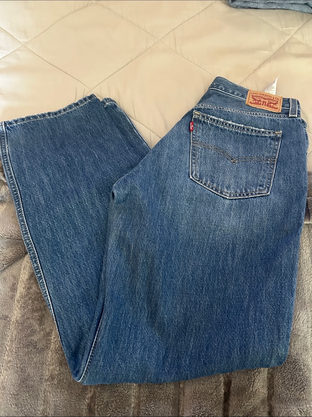 Levi's Men's Indigo Blue Straight Jeans